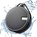 INSMY C12 IP67 Waterproof Shower Bluetooth Speakers Portable Small Speaker | Speakers Bluetooth Wireless,Loud Clear Sound,Support TF Card,Suction Cup,for Outdoor Kayak Canoe Beach Gift (Black)