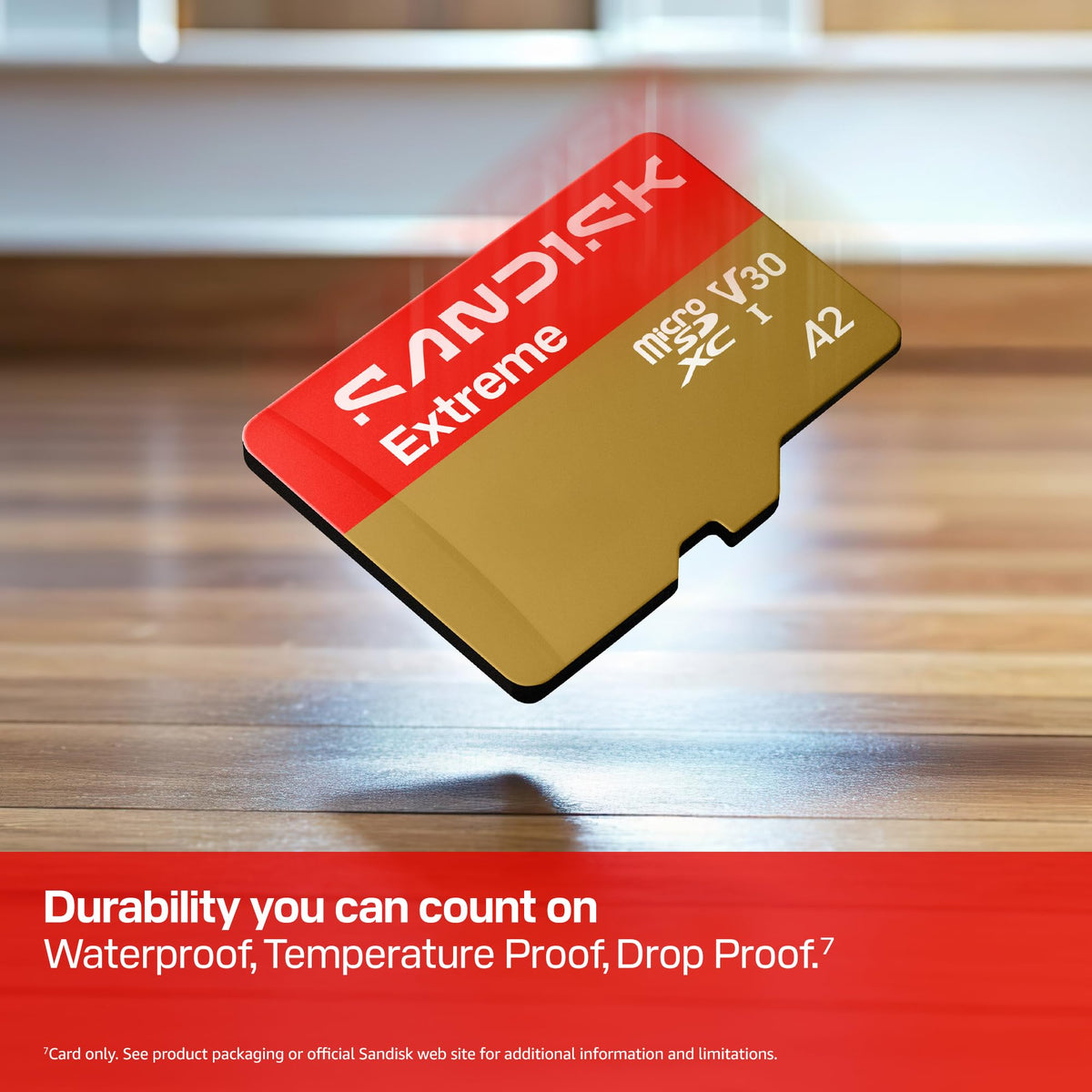 SANDISK 256B Extreme microSD Card + Adapter, Up to 245MB/s Read Speeds | UHS-I, V30, 5K & 4K UHD, U3, C10, A2, Up to 170MB/s Write Speeds, Ideal for Action Cams+Drones, Android- SDSQXH9-256G-GZ6MA