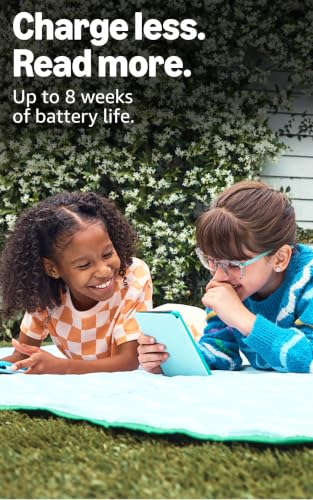 Amazon Kindle Colorsoft Kids 16 GB (2024 model) – Lightweight, compact, and designed for reading—no apps, videos, or games. – with cover, Fantasy River