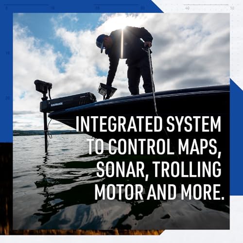 Lowrance Elite FS Fish Finder/Chartplotter, 7-12 Inch, C-MAP Charts | 7, 9, 10 or 12-inch display; transducer options; Preloaded C-MAP DISCOVER OnBoard Charts; networking; ActiveTarget 2 XL ready