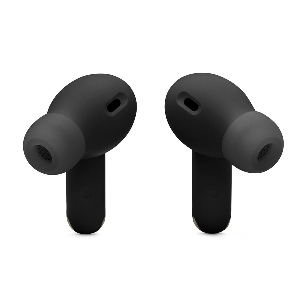 JBL Vibe Beam 2 - Noise Cancelling Earbuds - Black | JBL Pure Bass sound, Active Noise Cancelling with Smart Ambient, 4 mics for crisp, clear calls, Water and dust resistant
