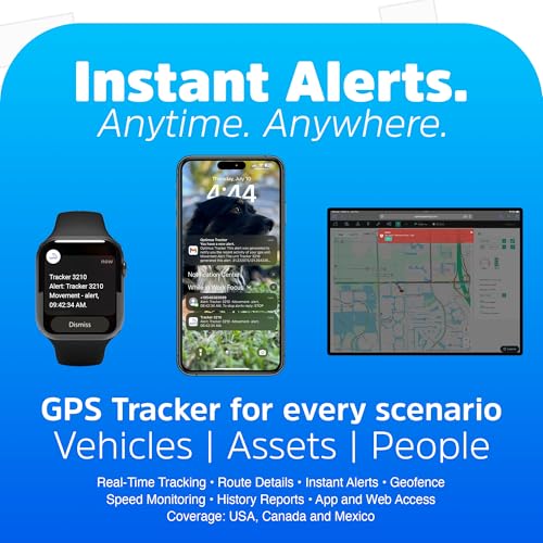 Optimus 3.0 GPS Tracker Bundle - Vehicle & Asset Tracking - 1+ Mo Battery | Up to 2 Months Battery with Heavy Duty Waterproof Case and Powerful Magnets included perfect for Vehicles and Assets