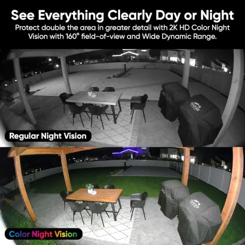 WYZE Bulb Cam - 2K HD Smart Light Bulb Security Camera, E26 Socket | Color Night Vision, 800-Lumen Dimmable LED, 160° Wide View, Motion Detection & Siren, Works with Alexa & Google Assistant