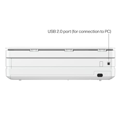 HP Envy 6155 Wireless All-in-One Color Inkjet Printer, Print, Scan, Copy, Duplex Printing Best-for-Home, 3 Month Trial of Instant Ink Included, AI-Capable (C2WR7A) Portobello