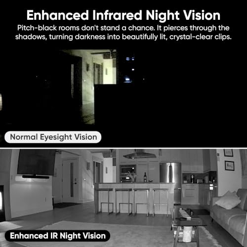 WYZE Indoor Cam Pan, 2K Pan-Tilt Security Camera for Baby/Pet Monitoring | AI Motion Tracking, IR Night Vision, 2-Way Audio, Physical Privacy Mode, Works with Alexa and Google Assistant