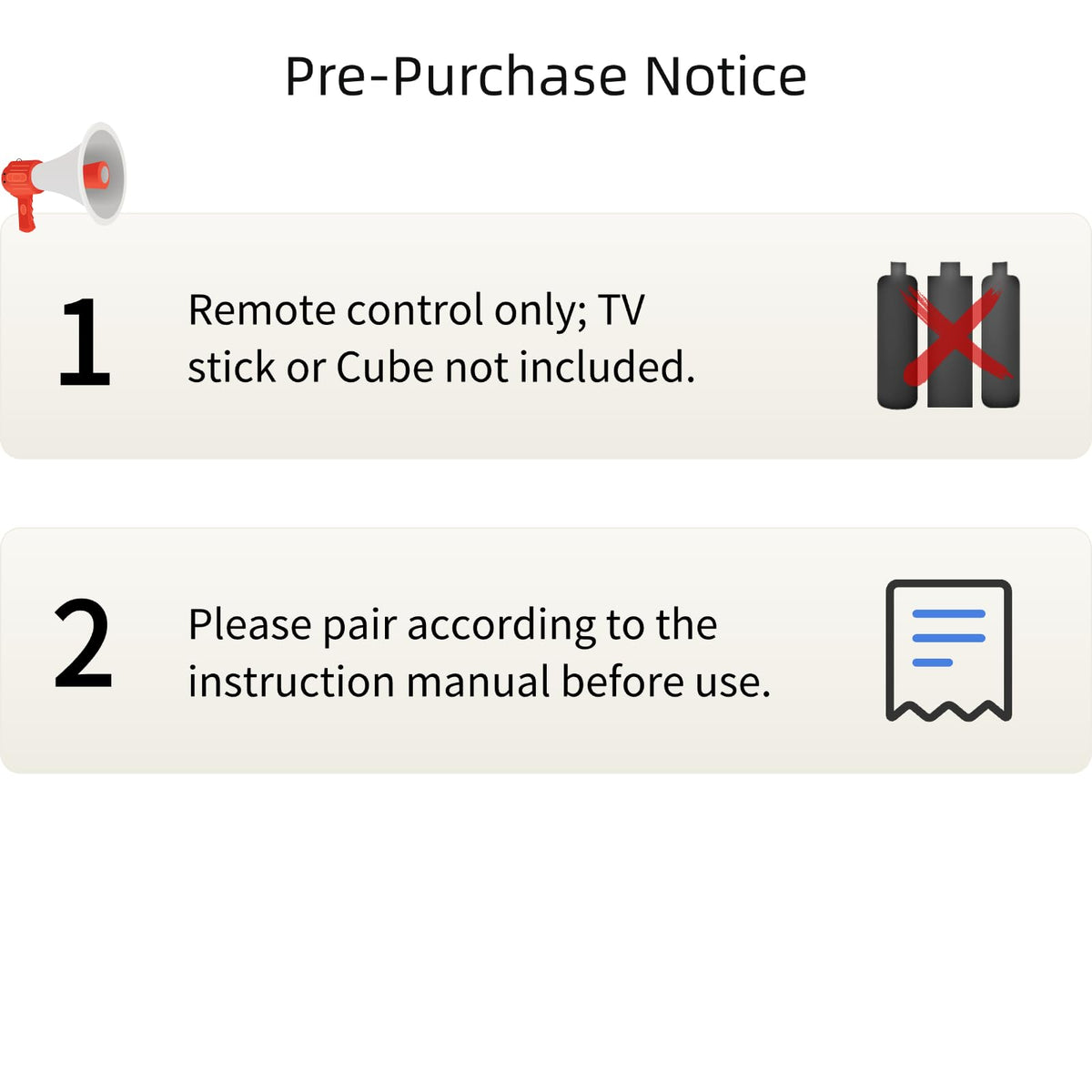 Replacement Voice Remote for Fire Stick, TV Cube, Amazon Fire Smart TV | for FireStick (HD, 4K, Select, Plus, 4K Max), Smart TV (Omni, Ember, Insignia, Toshiba)