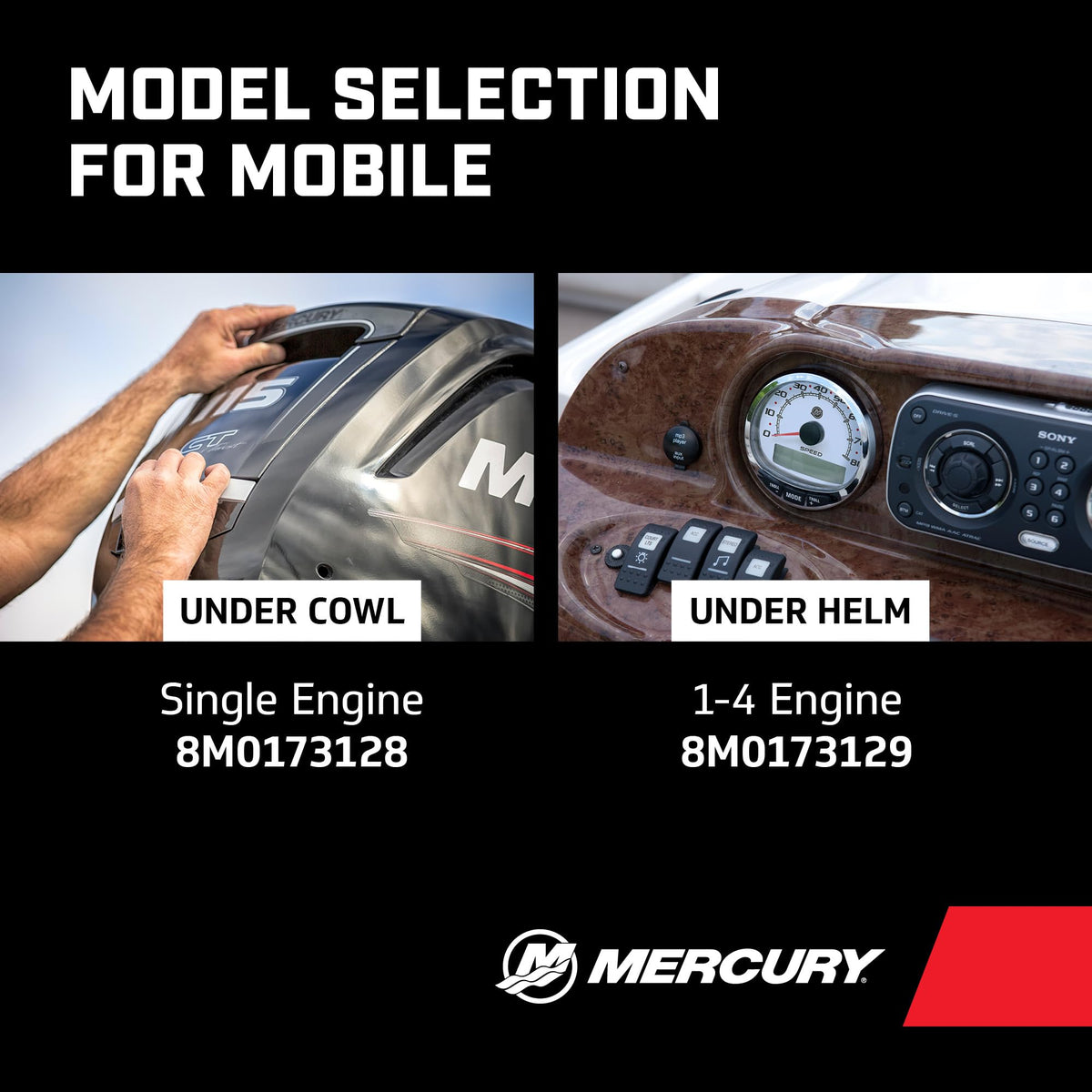 MERCURY Marine SmartCraft Connect Mobile - Outboard Connected Boat Engine System