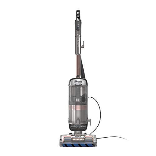 Shark Vertex Lift-Away Upright Vacuum, HEPA Seal, Silver/Rose Gold, AZ2002​ | DuoClean & PowerFins, LED Lights, No Hair Wrap, Large Dust Cup Capacity, Pet Crevice Tool, Dusting Brush​