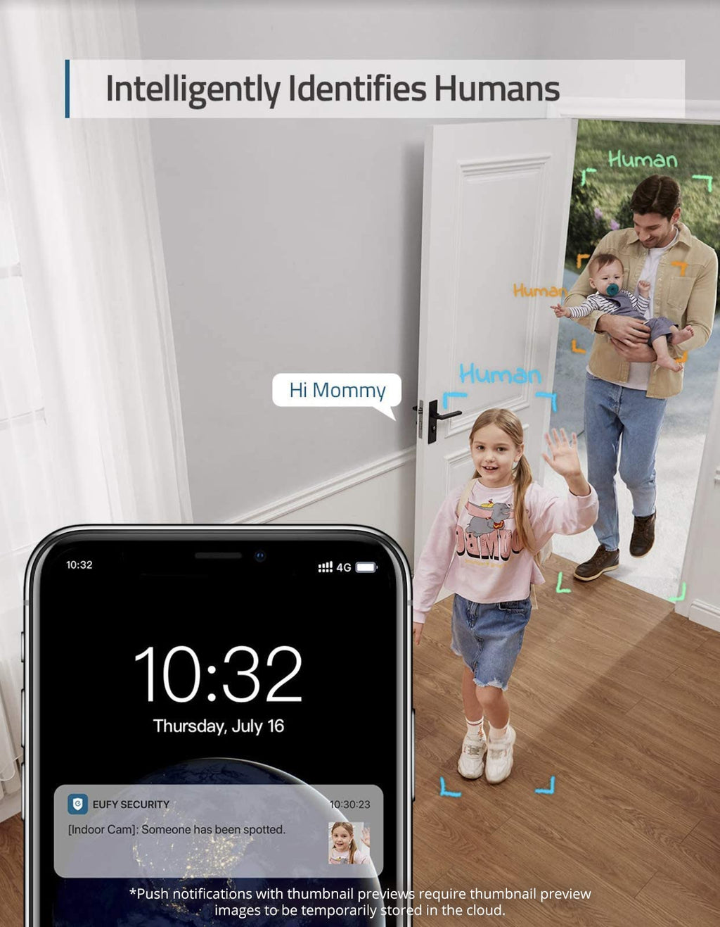 eufy Security Indoor Cam E220, Dog/Pet Camera, Pan and Tilt | 2K Wi-Fi Plug-in, AI Tracking and Alerts, Night Vision, HomeBase 3/Mini/Prof S1 Compatible, Voice Assistant Support
