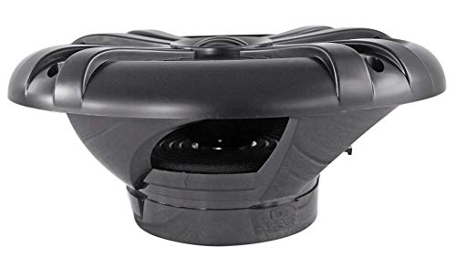 Rockville RMSTS69B 6" x 9" Black Waterproof Marine Boat Speakers, Pair | 1000W Peak/250W RMS, CEA Compliant, Swivel Tweeter, UV Treated, Stainless Steel Terminals, Includes Speaker Wire & Hardware