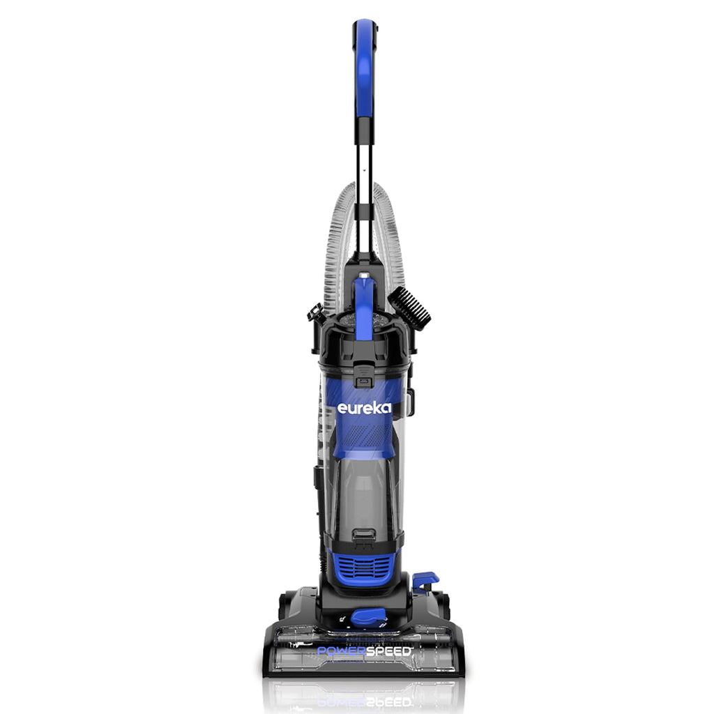 Eureka Upright Vacuum Cleaners, PowerSpeed Lightweight, NEU280 | Upgraded Cyclone System, Pet Hair, Carpet & Hard Floor Cleaning, Senior-Friendly, Washable Filter, Blue