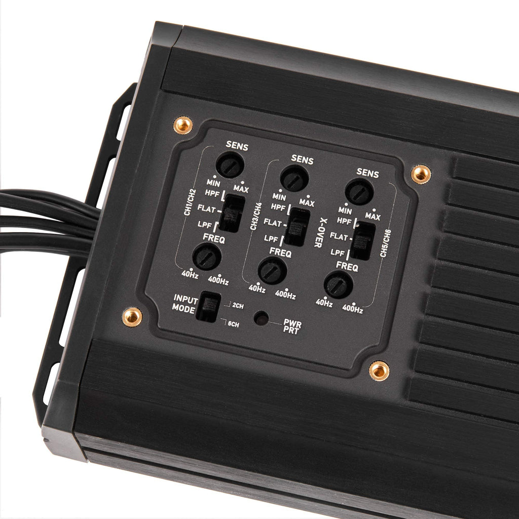NVX MVPA6 900W Total RMS 6-Channel Bridgeable Marine-V Series