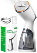 OGHom Portable Travel Handheld Steamer for Clothes, Garment Wrinkle Remover | White, 1000W Strong Penetrating Fabric Steamer, 150ML Water Tank, for Home, Office, Travel (ONLY FOR 120V)
