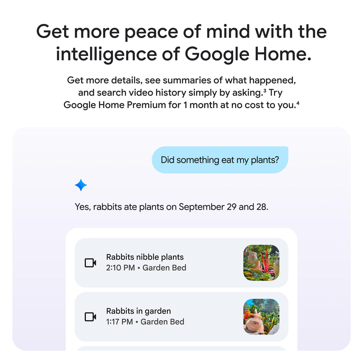 Google Nest Cam Outdoor (Wired, 2nd Gen) - Security Camera - 2025 - Snow | 2K video, motion detection, color night vision, 2-way audio, works with Google Home and Gemini, weather resistant