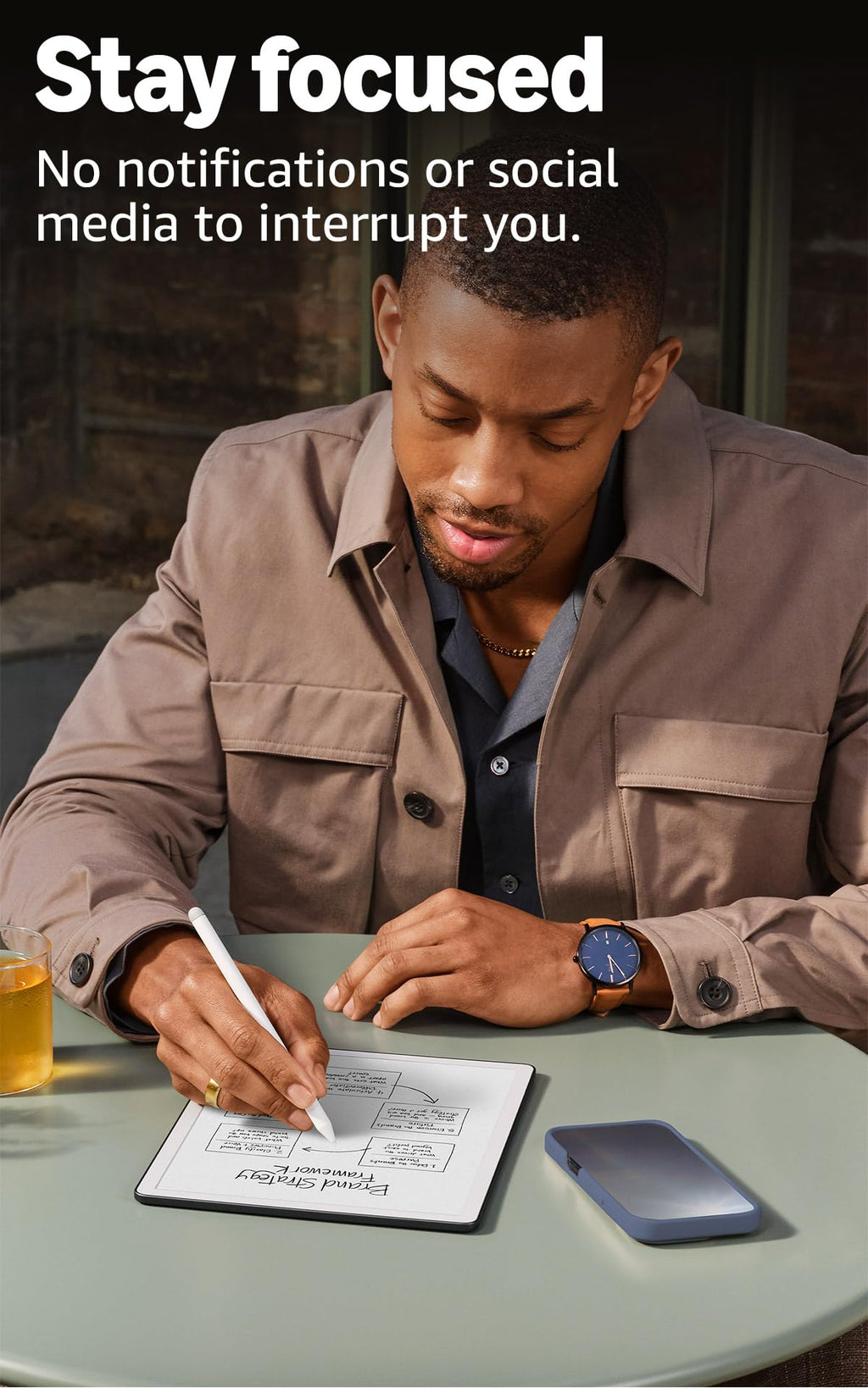 Amazon Kindle Scribe 32GB (newest model) — 11” display with front light, paper-like feel, and no distractions — Write in notebooks, docs, and books. Pen included - Graphite