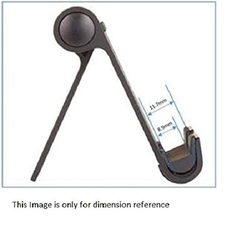 Amazon Basics Multi-Angle Portable Foldable Stand for iPad Tablet, E-reader and Phone, Sturdy Hands-Free Viewing, Black