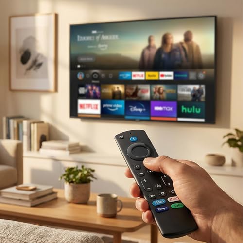 Replacement Remote for Insignia Toshiba Amazon Fire Smart TV | Voice Control, Simple Setup, 1-Year Warranty
