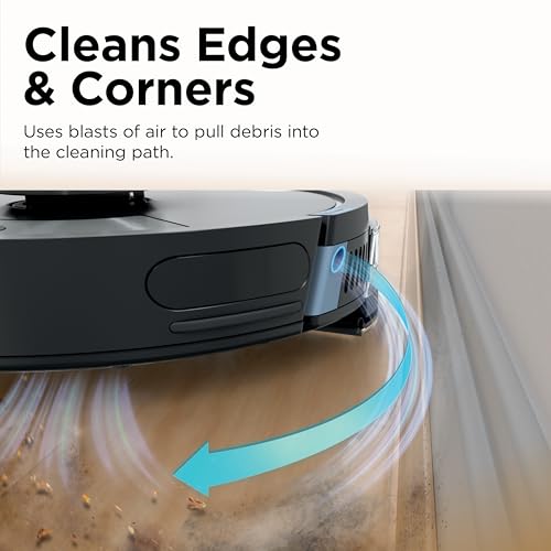 Shark Matrix Plus Robot Vacuum & Mop Combo, 60-Day Self-Emptying, AV2610WA | Matrix Clean Navigation for Carpet, Hard Floors & Pet Hair, HEPA, Sonic Mopping, Anti-Hair Wrap, LiDAR Mapping, Wi-Fi Control