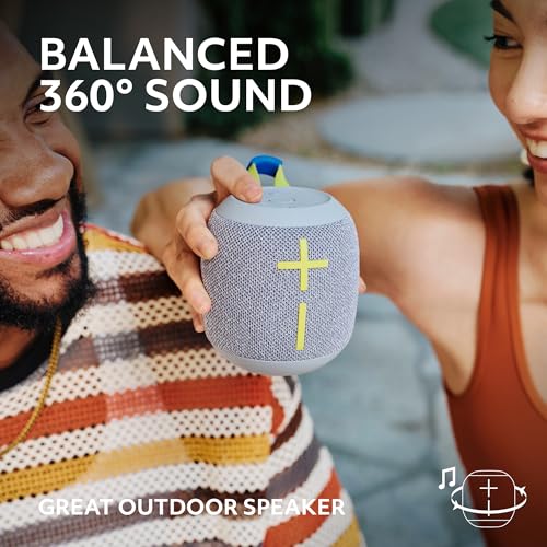 Ultimate Ears WONDERBOOM 4 Portable Waterproof Speaker - Blue | Balanced 360-Degree Sound and Bass, Dustproof, Floating, 131ft (40m) Range