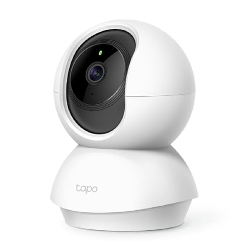 Tapo 1080p Pan/Tilt Security Camera for Baby Monitor, Pet Camera, C200 | Motion Detection, 2-Way Audio, Night Vision, Cloud & SD Card Storage, Works with Alexa & Google Home