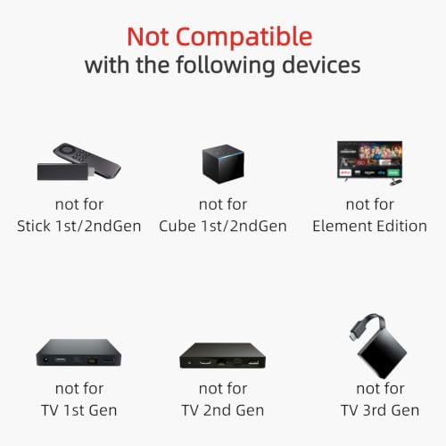 Replacement Voice Remote for Fire Stick, TV Cube, Amazon Fire Smart TV | for FireStick (HD, 4K, Select, Plus, 4K Max), Smart TV (Omni, Ember, Insignia, Toshiba)