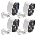 GMK 4 Pack Cameras System, Security Cameras Wireless Outdoor, 2K Video