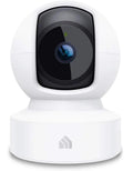 Kasa 1080p Indoor Pan/Tilt Wired Security Camera, Baby & Pet Monitor, EC70 | Motion Detection & Tracking, 2-Way Audio, Night Vision, Subscription-Free Local Storage or Optional Cloud