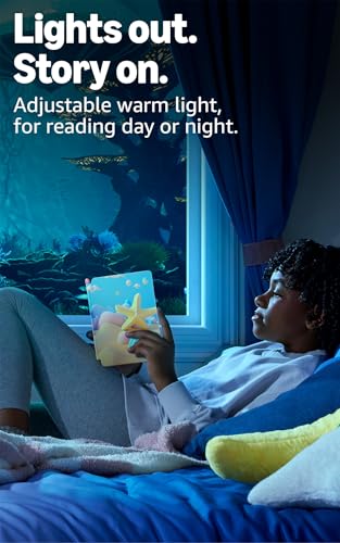 Amazon Kindle Paperwhite Kids 16GB (2024 model) – large 7" glare-free display – Kids read an average of 1+ hour per day with Kindle – Cyber City