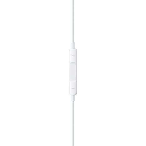 Apple EarPods Headphones with Lightning Connector | Wired Ear Buds for iPhone with Built-In Remote to Control Music, Phone Calls, and Volume