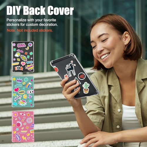 iDLEHANDS Clear Case for 7" Kindle Paperwhite 12th Gen & Kindle Colorsoft | Ultra Slim Soft TPU Transparent Cover & Lightweight, for All-New Kindle (2024 Released)
