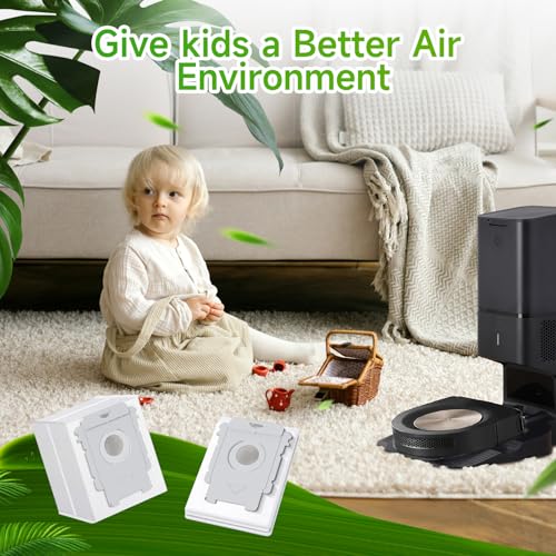 VBN 12 Pack Vacuum Bags for Roomba i/j/s & 100-700 Combo Dirt Disposal Bags