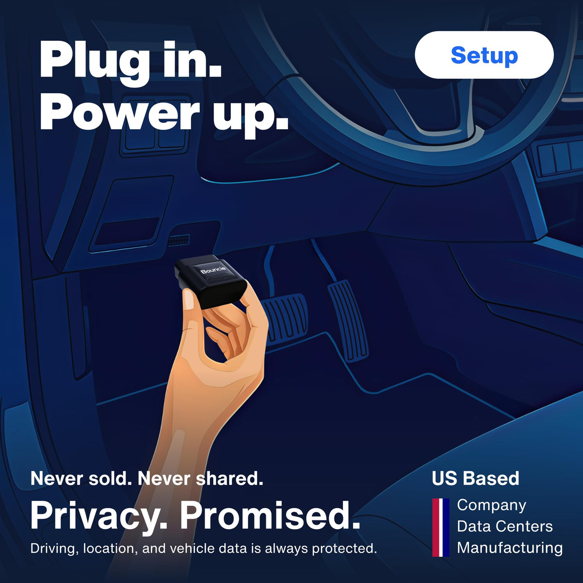 Bouncie GPS Tracker for Vehicles with Real-Time Location | Route History, Speed Monitoring, Driving Insights, Geo-Fence, & Accident Notifications. No Contracts. Cancel Anytime.