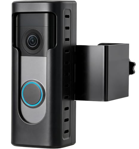 KIMILAR Anti-Theft Doorbell Mount Compatible with Ring/Blink(2026 Release) | No-dirll Doorbell Kits for 2026 Ring/Blink Battery Doorbell, Full-Coverage Doorbell Camera Mount for Apartments, Rentals