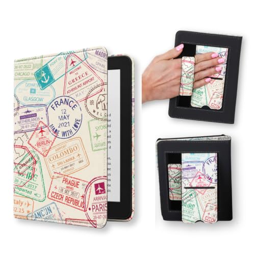 Lash Next Door Airplane Mode Kindle Basic Case with Stand & Hand Strap
