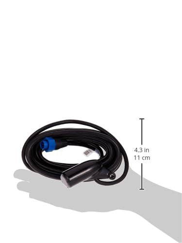 Lowrance 000-0106-72 Transom-Mount Skimmer Transducer with Built-in Temp