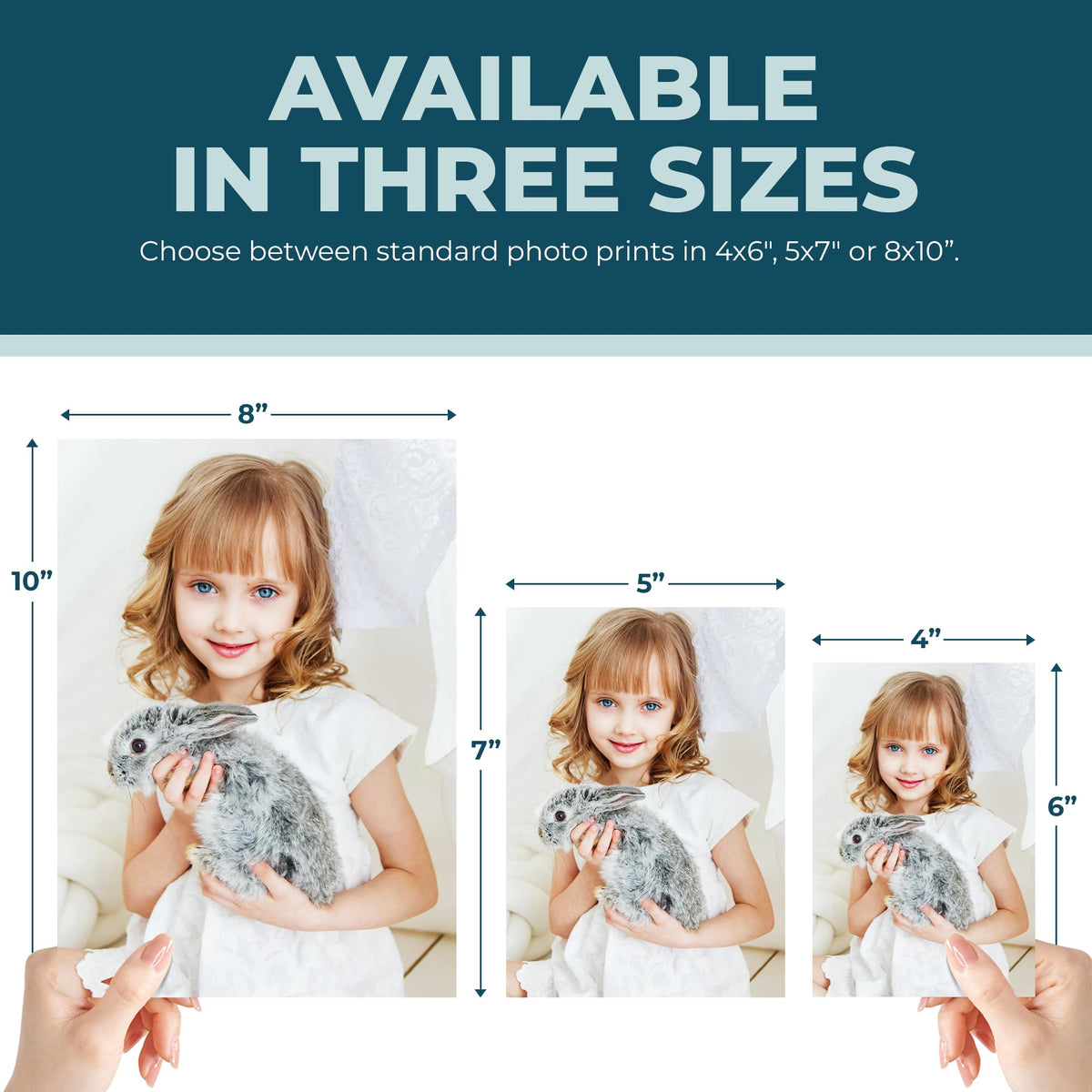 Photo Prints - Glossy - 5x7 - Standard Size - Upload Your Own Photos - Personalized Picture Prints - Custom Printed Photos for Home Decor - Made in the USA - Custom Prints for Picture Frames and Wall Art