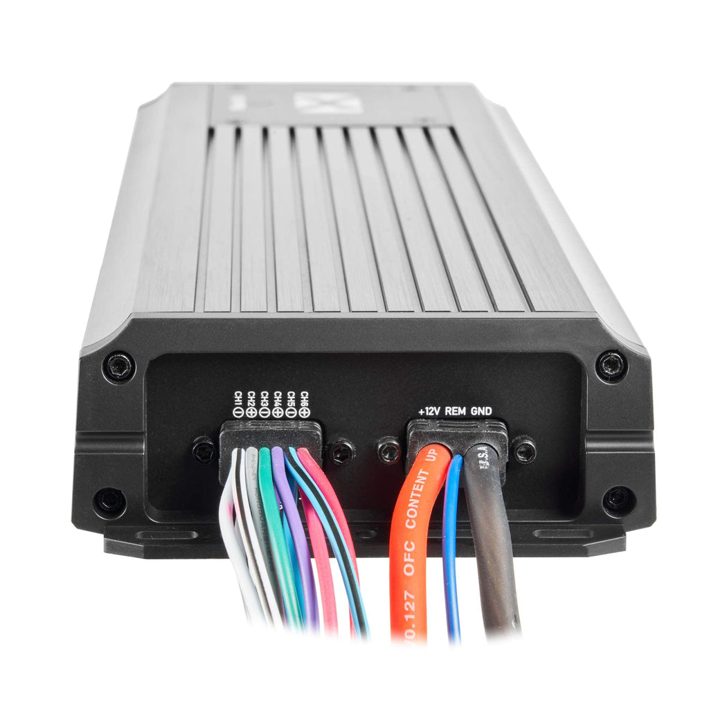 NVX MVPA6 900W Total RMS 6-Channel Bridgeable Marine-V Series