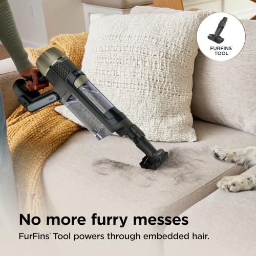Shark® PowerDetect® Pet Plus Clean & Empty Cordless Stick Vacuum, IP3253 | Auto-Empty System, Powerful Suction, HEPA, Carpet & Hard Floor, Portable, Vacuum for Pet Hair, 70-Min Runtime, Gray