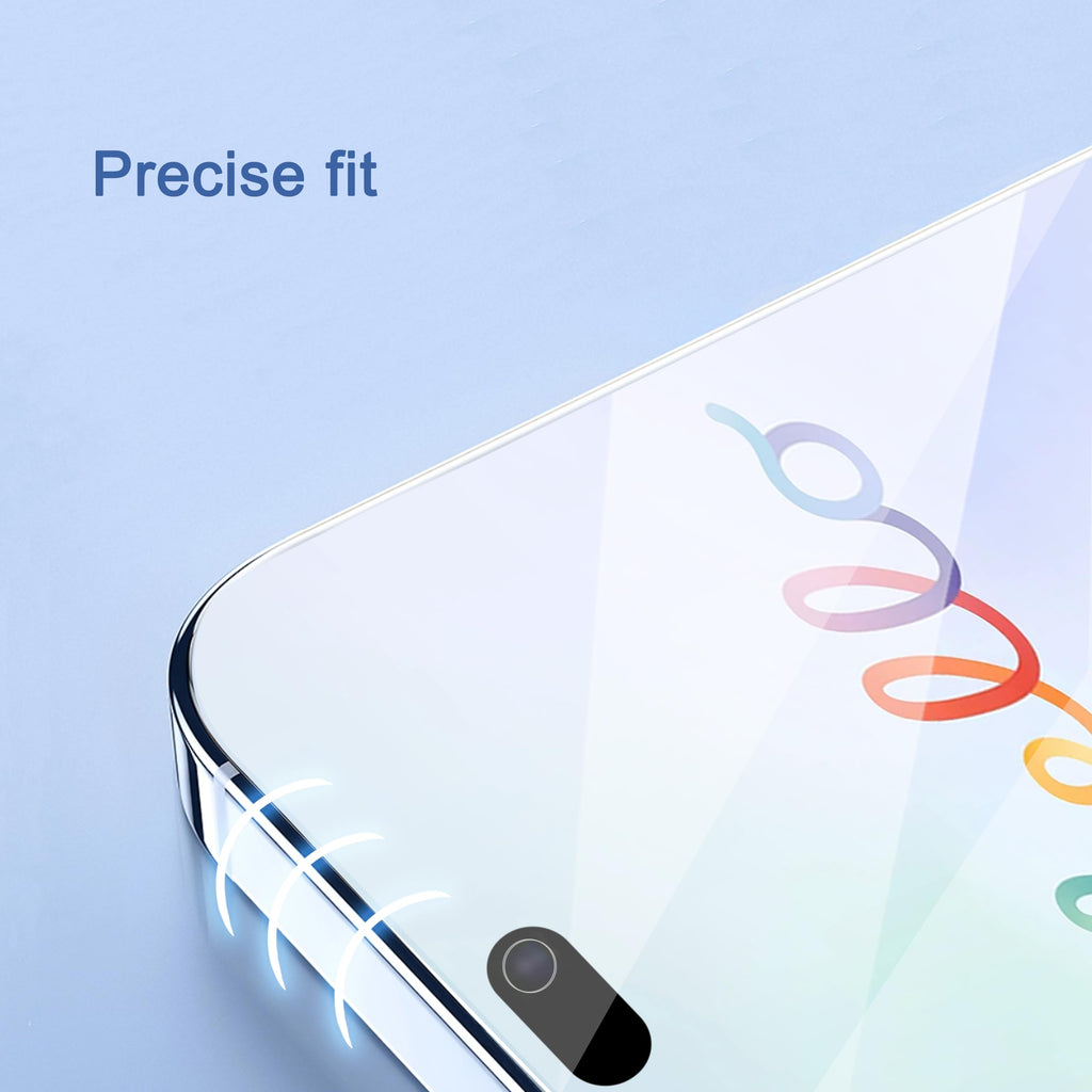 Ailun 3 Pack Screen Protector for iPhone 18 Pro/iPhone 17 Pro | 6.3 inch, Tempered Glass, Installation Frame, Sensor Protection, Dynamic Island Compatible, Case Friendly