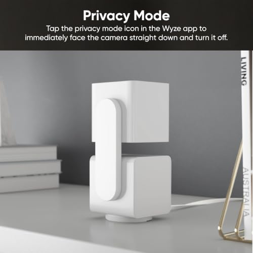 WYZE Cam Pan v3, Indoor/Outdoor Security Camera with 360° Pan/Tilt/Zoom | Vibrant Color Night Vision, IP65-rated, Pan Scan Auto Patrol, 2-way Audio and Privacy Mode, No subscription required.