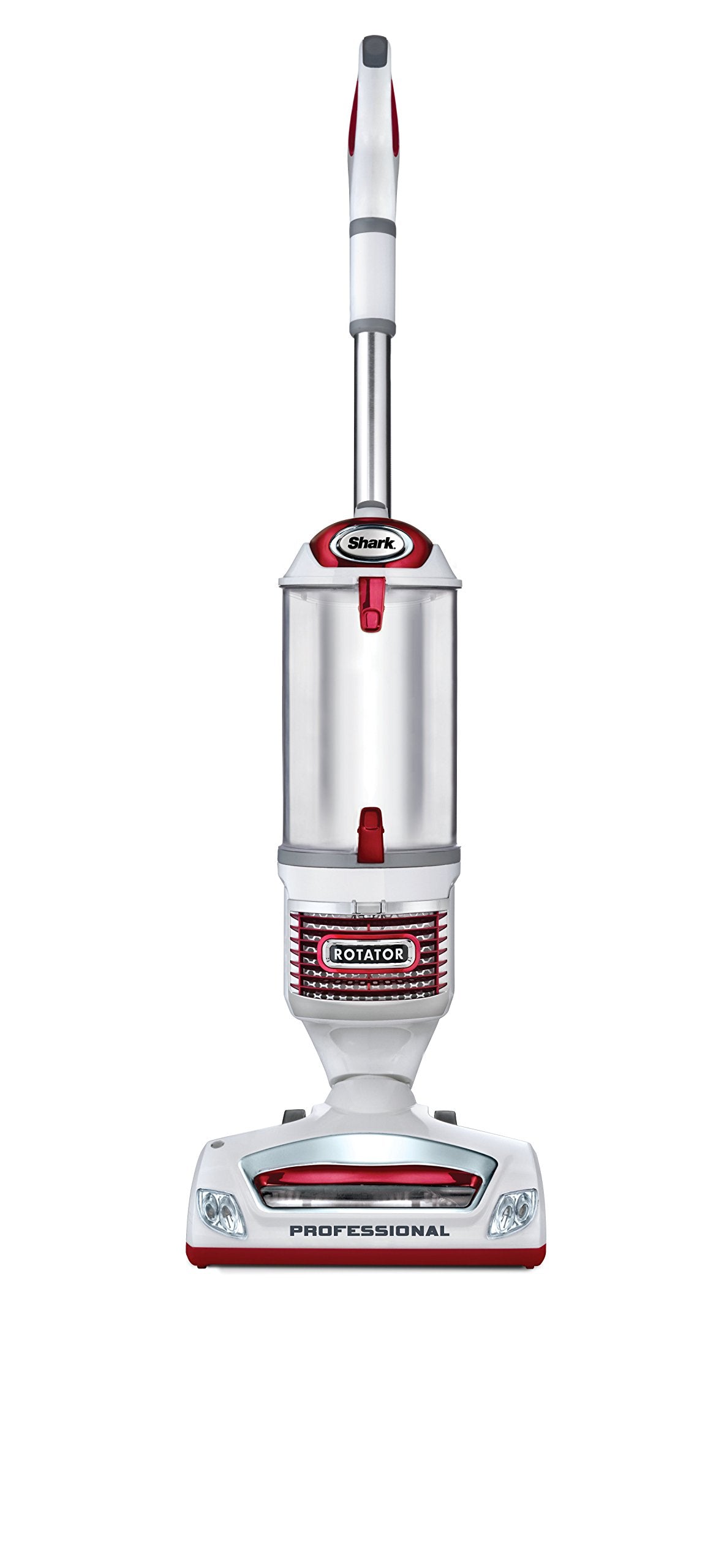Shark Rotator Lift-Away Upright Vacuum with HEPA Filter, White/Red, NV501 | Lift-Away Pod, 0.9-Qt Dust Cup, Swivel Steering, LED Headlights, Wide Upholstery Tool, Dusting Brush and Crevice Tool
