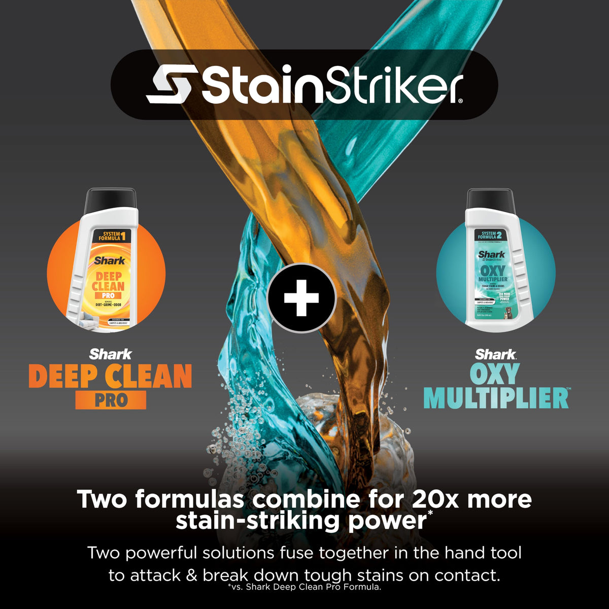 Shark StainStriker Portable Carpet/Upholstery Cleaner, 4 Tools, PX202BRN | For Carpet, Upholstery & Area Rugs, Stain & Odor Remover, Full Size Solutions, 3.5" Stain, 7" Stain, Crevice & Pet Mess Tools