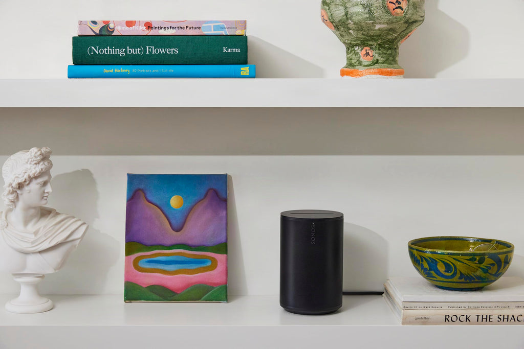 Sonos Era 100 SL Compact, Microphone-Free Speaker - Black | Dual angled tweeters and a powerful midwoofer | Pair Two for Stereo or Add as Soundbar Rears | WiFi | Bluetooth