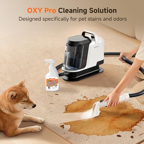Uwant 18Kpa Upholstery Cleaner Machine with Pet Pro Cleaner&Tools Set of 1