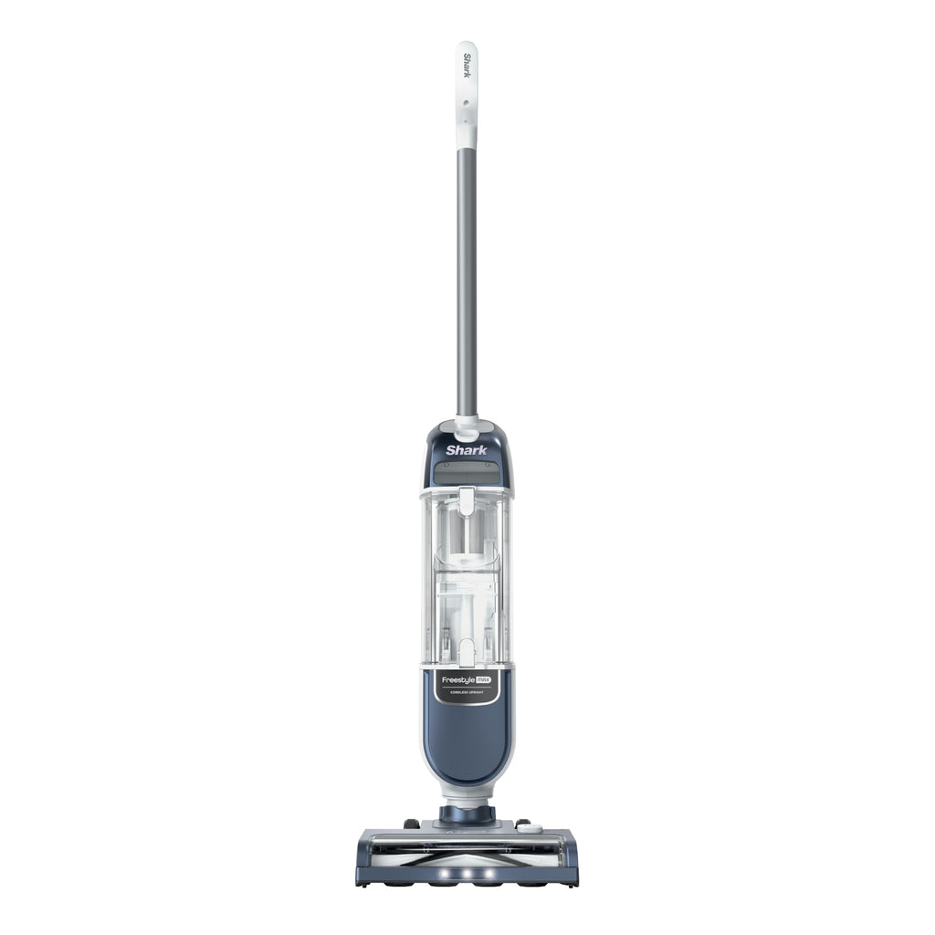 Shark Freestyle Max Cordless Upright Vacuum, Nordic Blue, SV2002 | Multi-Surface Cleaning, Lightweight, Easy Maintenance, Large Dust Cup, 2-Speed Brushroll, LED Headlights