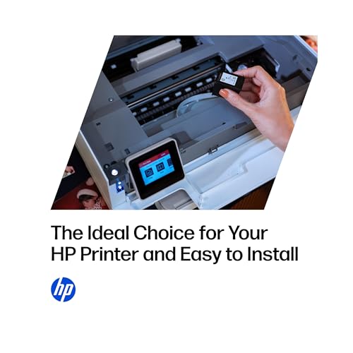 HP 902XL Black + 902 Cyan, Magenta, Yellow Ink Cartridge (Black XL + CMY) | Works OfficeJet 6954, 6958, 6962 OfficeJet Pro 6968, 6975, 6978 | T0A39AN