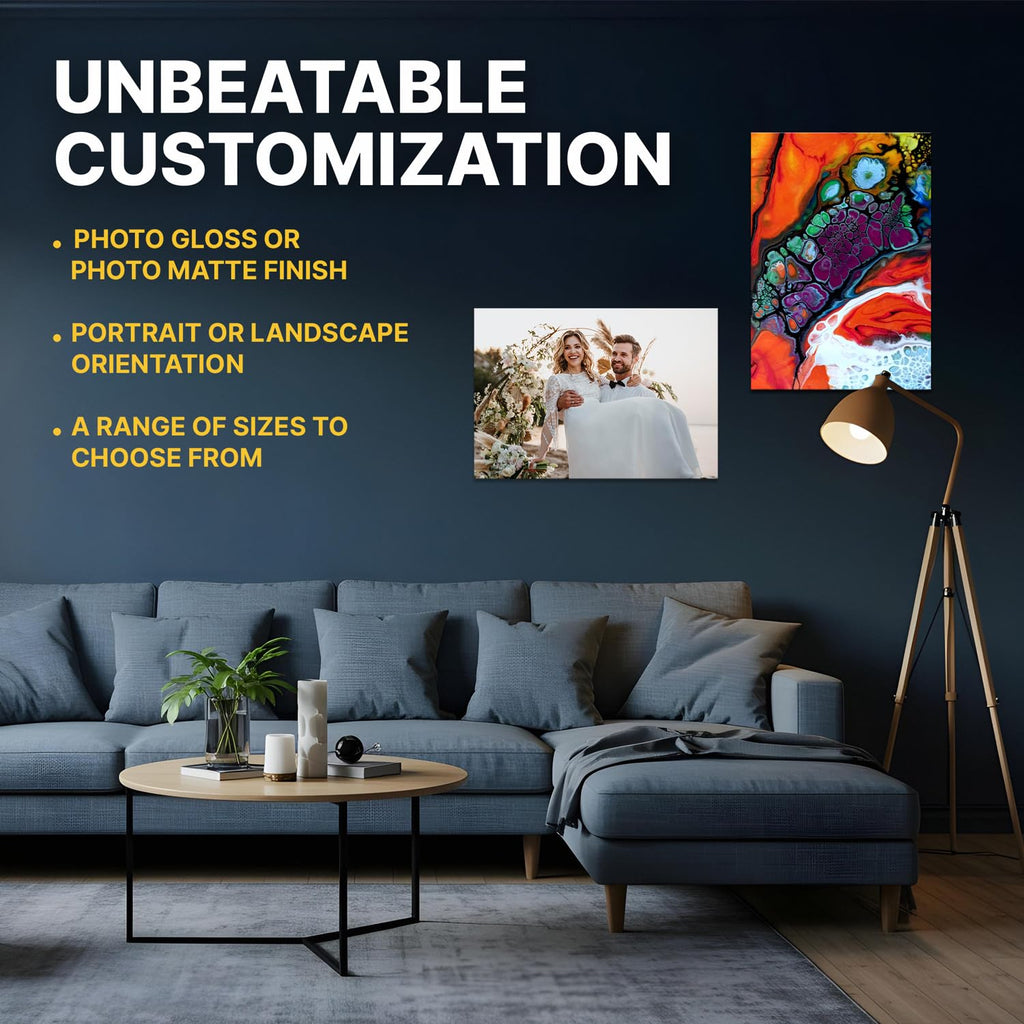 Custom Poster 24x36 inches - Same Day Printing Custom Print w/Your Photo | Premium Photo-Quality Paper - Personalized Custom Posters - Shipped in Strengthened Tube - Available in Matte or Gloss Finish