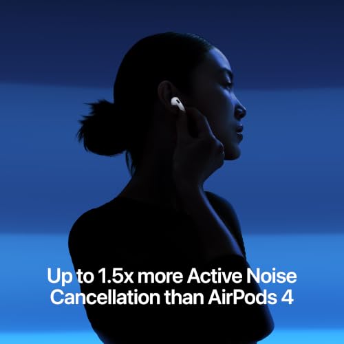 Apple AirPods 5 with Wireless Charging Case | Wireless Earbuds, Wireless Charging Case, Active Noise Cancellation, Personalized Spatial Audio, Live Translation, H2 Chip