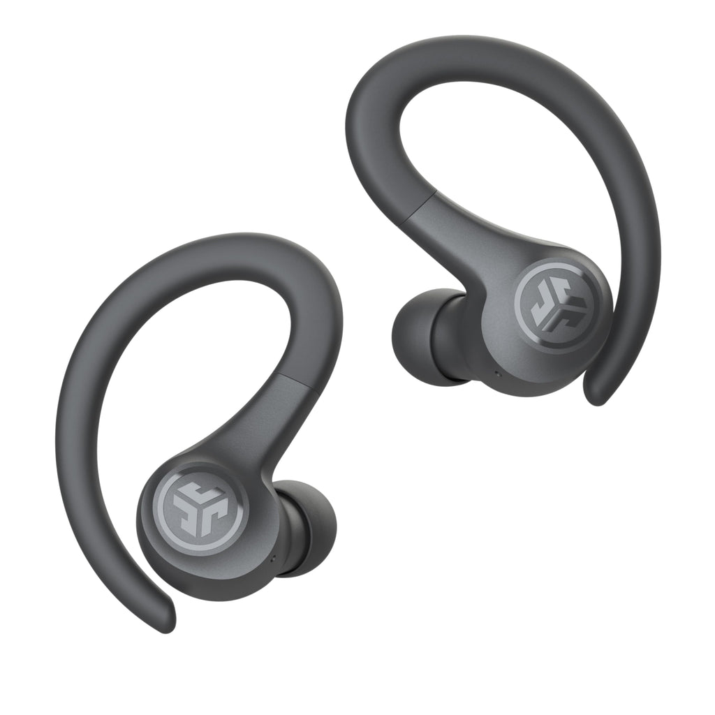 JLab, Go Sport+, True Wireless Workout Earbuds, Bluetooth Sport Earbuds, Clear Calling, Graphite