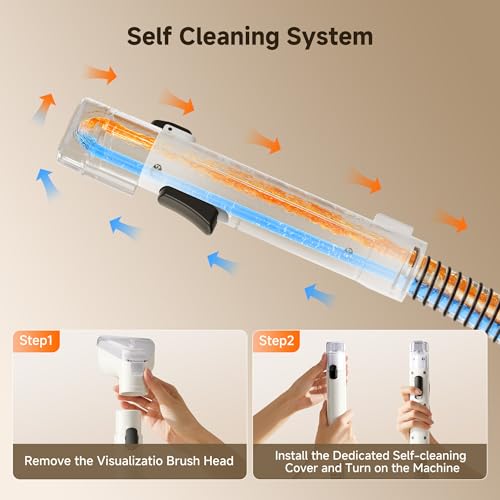 Uwant 18Kpa Upholstery Cleaner Machine with Pet Pro Cleaner&Tools Set of 1